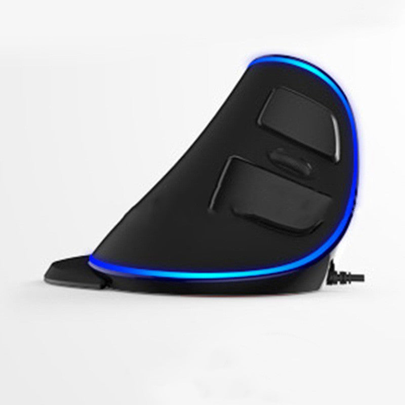 Vertical Ergonomic Snail RGB Wired Mouse - Nexlabs