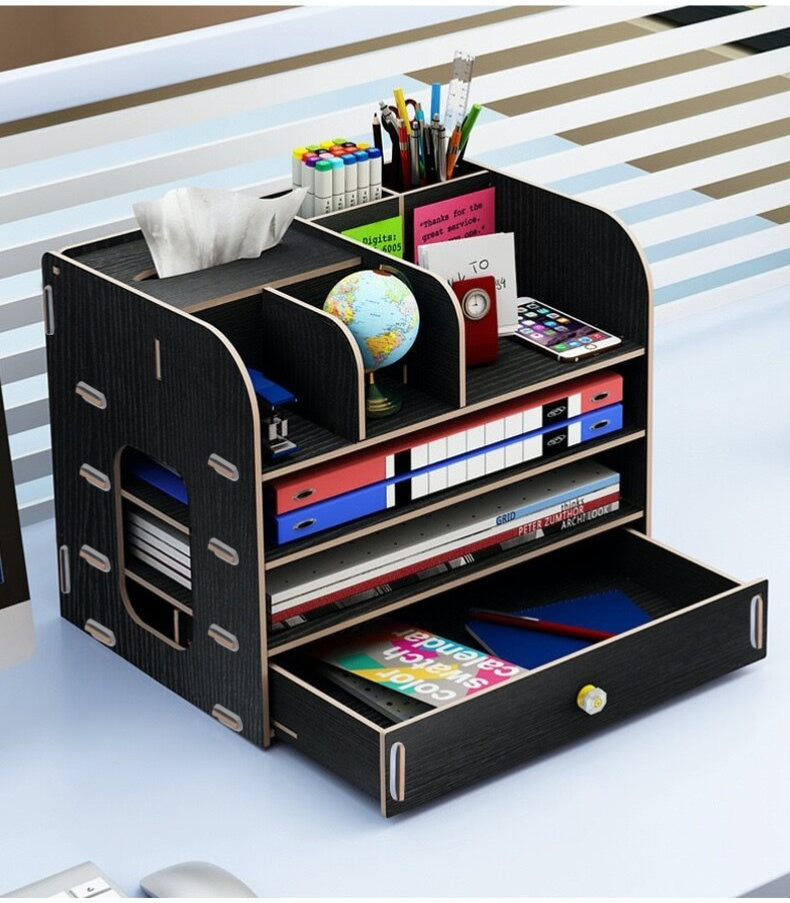 Office Desk Dormitory Desktop Storage Rack - Nexlabs