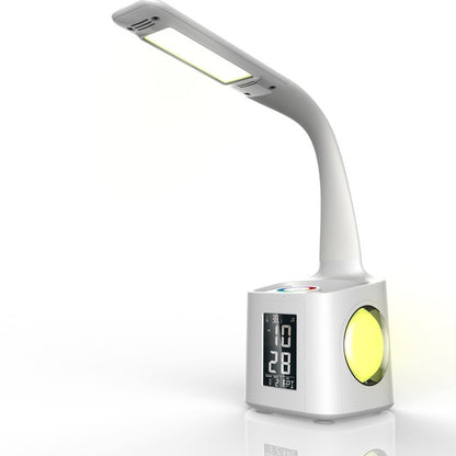 LED Desk Lamp with USB Charging, Screen & Calendar - Nexlabs