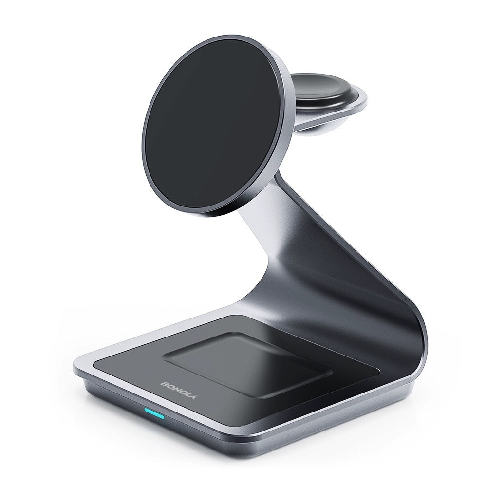 Metal 3-in-1 Magnetic Wireless Charger - Nexlabs