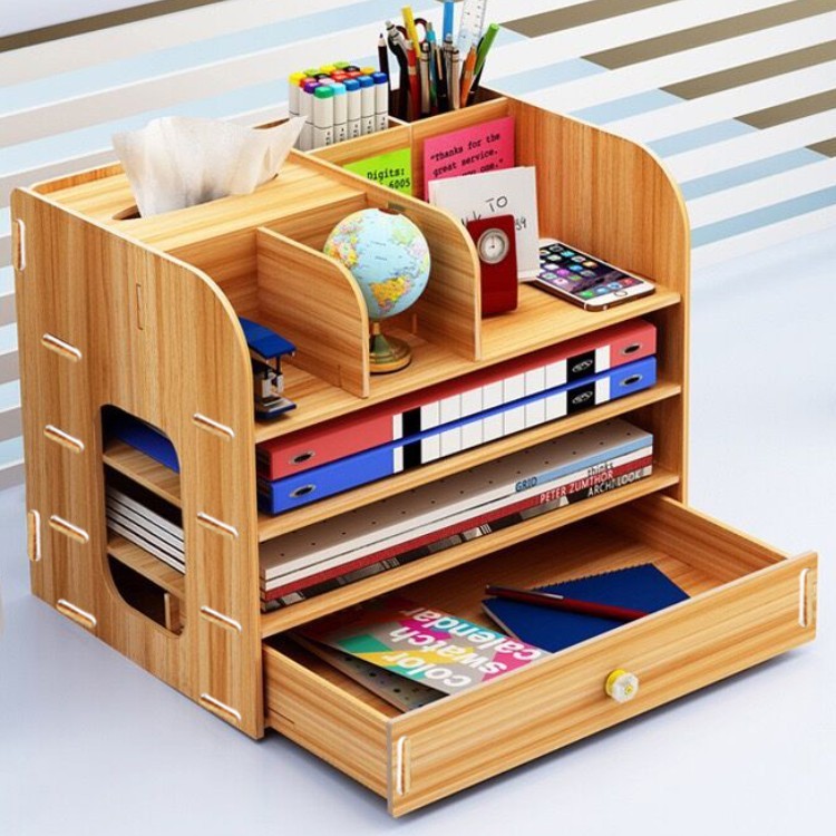 Office Desk Dormitory Desktop Storage Rack - Nexlabs