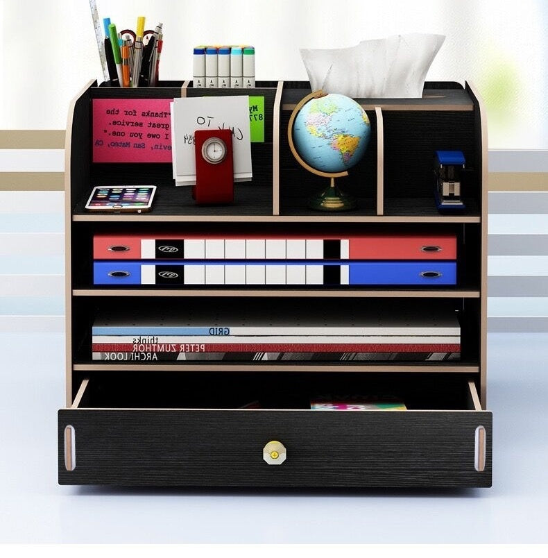 Office Desk Dormitory Desktop Storage Rack - Nexlabs